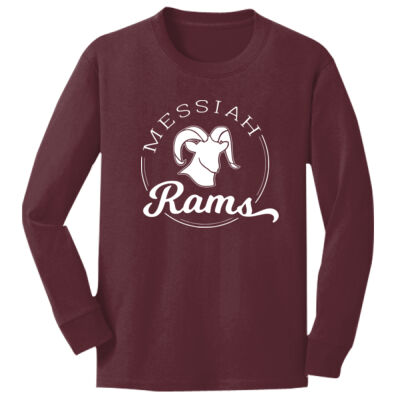 Messiah Rams - Youth Long Sleeve Core Cotton Tee Thumbnail