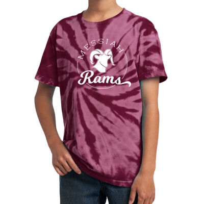 Messiah Rams - Youth Tie Dye Tee Thumbnail