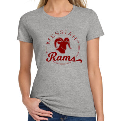 Messiah Rams - Ladies Heavy Cotton 100% Cotton T Shirt Thumbnail
