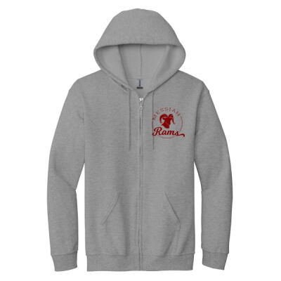 Messiah Rams - Heavy Blend Full Zip Hooded Sweatshirt Thumbnail
