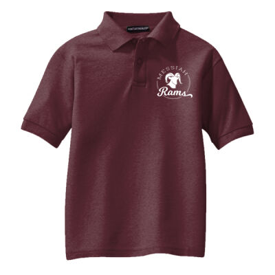 Messiah Rams - Youth Silk Touch Polo Thumbnail