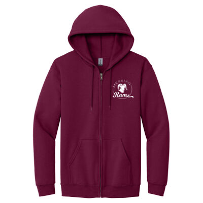 Messiah Rams - Heavy Blend Full Zip Hooded Sweatshirt Thumbnail