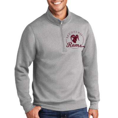 Messiah Rams - Core Fleece 1/4 Zip Pullover Sweatshirt Thumbnail