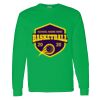 Heavy Cotton 100% Cotton Long Sleeve T Shirt Thumbnail