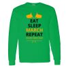 Heavy Cotton 100% Cotton Long Sleeve T Shirt Thumbnail