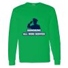 Heavy Cotton 100% Cotton Long Sleeve T Shirt Thumbnail