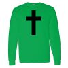 Heavy Cotton 100% Cotton Long Sleeve T Shirt Thumbnail