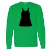 Heavy Cotton 100% Cotton Long Sleeve T Shirt Thumbnail