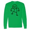 Heavy Cotton 100% Cotton Long Sleeve T Shirt Thumbnail