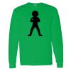 Heavy Cotton 100% Cotton Long Sleeve T Shirt Thumbnail