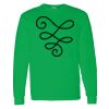 Heavy Cotton 100% Cotton Long Sleeve T Shirt Thumbnail
