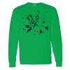 Heavy Cotton 100% Cotton Long Sleeve T Shirt Thumbnail