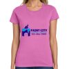Ladies Heavy Cotton 100% Cotton T Shirt Thumbnail