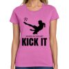 Ladies Heavy Cotton 100% Cotton T Shirt Thumbnail