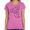 Ladies Heavy Cotton 100% Cotton T Shirt Thumbnail