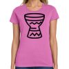Ladies Heavy Cotton 100% Cotton T Shirt Thumbnail