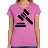 Ladies Heavy Cotton 100% Cotton T Shirt Thumbnail