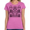Ladies Heavy Cotton 100% Cotton T Shirt Thumbnail