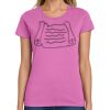 Ladies Heavy Cotton 100% Cotton T Shirt Thumbnail