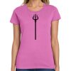 Ladies Heavy Cotton 100% Cotton T Shirt Thumbnail