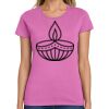 Ladies Heavy Cotton 100% Cotton T Shirt Thumbnail