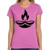 Ladies Heavy Cotton 100% Cotton T Shirt Thumbnail