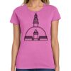 Ladies Heavy Cotton 100% Cotton T Shirt Thumbnail