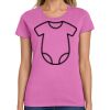 Ladies Heavy Cotton 100% Cotton T Shirt Thumbnail