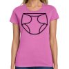 Ladies Heavy Cotton 100% Cotton T Shirt Thumbnail