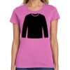 Ladies Heavy Cotton 100% Cotton T Shirt Thumbnail