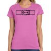 Ladies Heavy Cotton 100% Cotton T Shirt Thumbnail