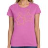 Ladies Heavy Cotton 100% Cotton T Shirt Thumbnail