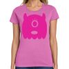 Ladies Heavy Cotton 100% Cotton T Shirt Thumbnail
