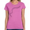 Ladies Heavy Cotton 100% Cotton T Shirt Thumbnail