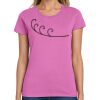 Ladies Heavy Cotton 100% Cotton T Shirt Thumbnail