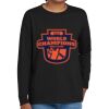 Youth Heavy Cotton 100% Cotton Long Sleeve T Shirt Thumbnail