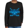 Youth Heavy Cotton 100% Cotton Long Sleeve T Shirt Thumbnail