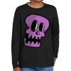 Youth Heavy Cotton 100% Cotton Long Sleeve T Shirt Thumbnail