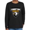Youth Heavy Cotton 100% Cotton Long Sleeve T Shirt Thumbnail