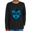 Youth Heavy Cotton 100% Cotton Long Sleeve T Shirt Thumbnail