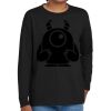 Youth Heavy Cotton 100% Cotton Long Sleeve T Shirt Thumbnail
