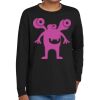 Youth Heavy Cotton 100% Cotton Long Sleeve T Shirt Thumbnail
