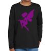 Youth Heavy Cotton 100% Cotton Long Sleeve T Shirt Thumbnail