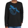 Youth Heavy Cotton 100% Cotton Long Sleeve T Shirt Thumbnail