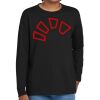 Youth Heavy Cotton 100% Cotton Long Sleeve T Shirt Thumbnail