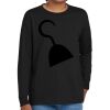 Youth Heavy Cotton 100% Cotton Long Sleeve T Shirt Thumbnail
