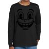 Youth Heavy Cotton 100% Cotton Long Sleeve T Shirt Thumbnail