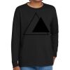 Youth Heavy Cotton 100% Cotton Long Sleeve T Shirt Thumbnail