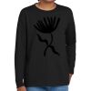Youth Heavy Cotton 100% Cotton Long Sleeve T Shirt Thumbnail