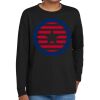 Youth Heavy Cotton 100% Cotton Long Sleeve T Shirt Thumbnail